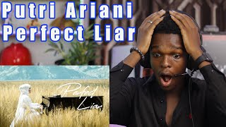 Heartbreaking Music Video 😢  Putri Ariani  Perfect Liar REACTION putriarianiofficial [upl. by Gough]