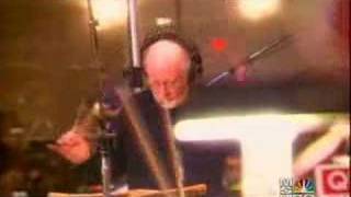 John Williams Recording NBC Nightly News Beat [upl. by Htebsle347]