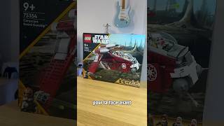 Quoi dire sur la Canonnière de Coruscant  LEGO STAR WARS shorts leg review starwars [upl. by Neelcaj]