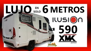 VOYenVAN  AUTOCARAVANA PERFILADA nueva ILUSION XMK 590 H PREMIUM 2024 [upl. by Renaldo]