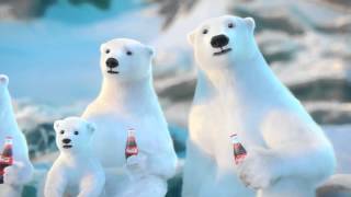 CocaCola Super Bowl Polar Bears Commercial 2013 [upl. by Hsoj]