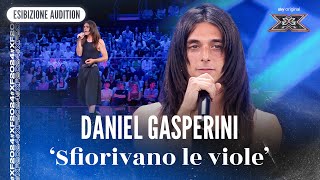 Daniel Gasperini  Sfiorivano le viole  Esibizione Audition  X Factor 2024 [upl. by Marc]