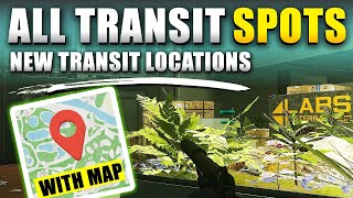 Escape From Tarkov All Transit Locations with Map NEW UPDATED Transit Locations [upl. by Winnie446]