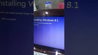 Installing Windows 81 cause why not windows windows8 netbook [upl. by Liemaj571]