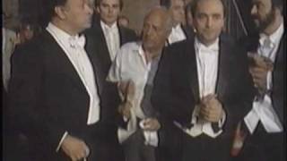 The Three Tenors  Behind the scenes Caracalla p2 [upl. by Hallee705]