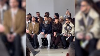 C Tangana Sebastián Yatra y Aron Piper asisten a la Paris Fashion Week [upl. by Mera]