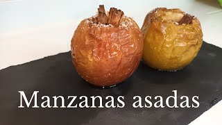 Manzanas asadas con canela receta auténtica [upl. by Gui]