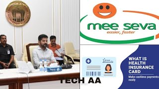 DIGITAL HEALTH CARD TELANGANA LATEST SCHEMECM REVANTH REDDY [upl. by Eiggam974]