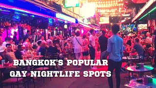 BANGKOK GAY STREET Silom Soi 4 Thailand Nightlife [upl. by Noside699]