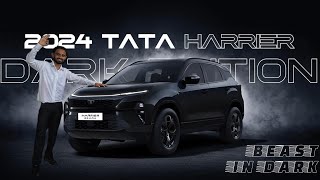 2024 Tata Harrier Dark  Detailed Review  Value for Money Variant  Cheapest SUV Dark Variant [upl. by Inwat]