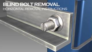 Blind Bolt Horizontal Installation [upl. by Irab783]