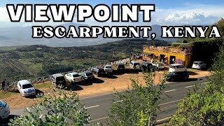 Great Rift Valley VIEWPOINT ESCARPMENT Drone Views on Nairobi Nakuru Highway [upl. by Rusty379]