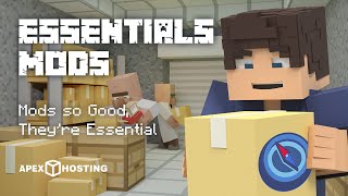 Essentials Mods Modpack in Minecraft [upl. by Anetta830]