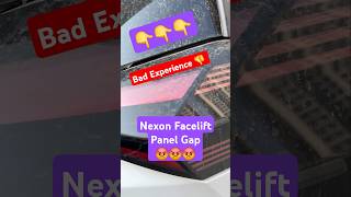 tata nexon facelift panel gap issues tatamotors tatanexon nexon nexonfacelift [upl. by Okiron924]