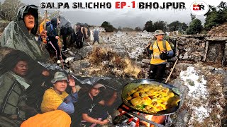 4 Days Adventure Ride amp Hiking in Heavy Rain Snow Morang  Bhojpur Phedi SALPA POKHARI wajeevlog [upl. by Linson434]