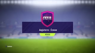 SBC FUT 18  ANGLETERRE  ECOSSE VERS LA GLOIRE N°2 PACK JOUEUR PREMIUM OR [upl. by Nichola474]