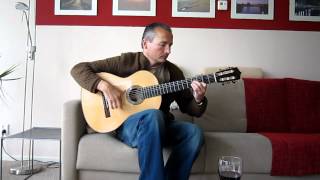 video Farruca on Anders Eliasson GuitarLuthier flamenco guitar solo [upl. by Fadil]