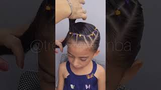 hermoso ❤️ peinadosfaciles peinadosparaniñas trenzas peinados peinadosconliga viral [upl. by Annodam]