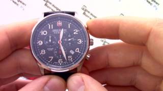 Часы Swiss Military Hanowa Patriot 06418704007  видео обзор от PresidentWatchesRu [upl. by Margit770]