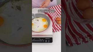 Pour water over the eggs and youll see why chefs use this trick [upl. by Winikka645]