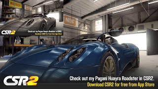 【CSR2】Huayra Roadster purplegold shift amp tune for 794x 797x [upl. by Boar755]