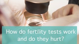 How do fertility tests work and do they hurt [upl. by Bennion]