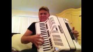 Jazz accordion Luis Espindola  quotPennies From Heavenquot [upl. by Nylekoorb]