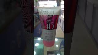 Eveline cosmetics white prestige 4 d whitening facial scrub revieweveline cosmetics scrub price [upl. by Suilmann]