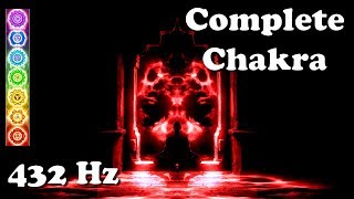 Ultimate Chakra – ALL CHAKRA 432 Hz  1 hour Tuning and Balancing [upl. by Mercer]