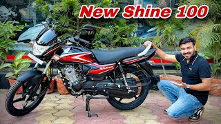 2024 Honda Shine 100  Price Mileage Full Review  hf deluxe  platina 100  honda shine 100cc ❓ [upl. by Einaej]