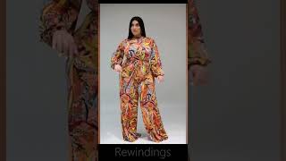 Empowering Elegance Rewind the Runway with Plus Size Fashion Collection 2 [upl. by Ecal559]