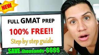 FREE GMAT Preparation Online Course Theory  Practice  COMPLETE GUIDE and Study Plan 2022 [upl. by Simpkins418]