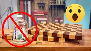 Stop Using Mineral Oil for Cutting Boards and Utensils [upl. by Erodavlas95]