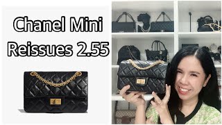 ReviewChanel Mini Reissue 255 22B [upl. by Shutz513]