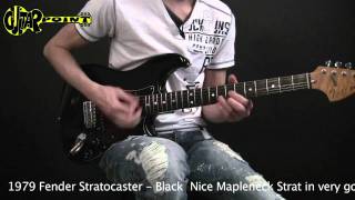 1979 Fender Stratocaster Black  GuitarPoint Vintage [upl. by Buskus]