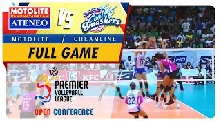 PVL OC 2018 AteneoMotolite vs Creamline  Full Game  5th Set  October 28 2018 [upl. by Ahsap713]