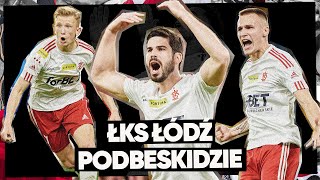 K28  ŁKS Łódź  Podbeskidzie BielskoBiała 21  SKRÓT MECZU [upl. by Surad]