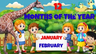 January February12 Months Name In Hindi And EnglishJanuary February ki Spelling🔥महीनों के नाम 🔥 [upl. by Anehta176]