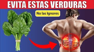 ¡Estas 5 verduras están DESTRUYENDO la salud de tus riñones [upl. by Onilegna]