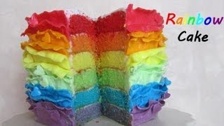 Rainbow Cake  Torta Arcobaleno [upl. by Newcomb]