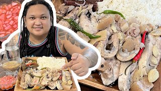 Cookbang PAKSIW NA BANGUS AT BIHOD NA MAY TABA NG BABOY [upl. by Lindner]