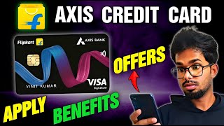 Flipkart Axis Bank Credit Card FULL Review 2024  Benefits Charges How to Apply Features Limit [upl. by Mclain]