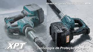 Vibrador Concreto a Bateria da Makita [upl. by Acirderf]