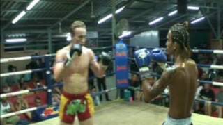 16 year old from Australia  1st fight  Phuket Thailand [upl. by Llyrrad]