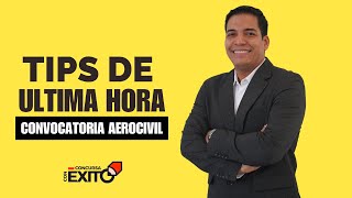 🚨 ¡No pierdas la oportunidad Tips de Última Hora para la Convocatoria AEROCIVIL 🚨 [upl. by Zosima243]