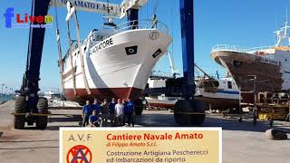 Cantiere Navale di Filippo Amato a Portopalo [upl. by Floridia]