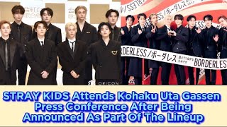 STRAY KIDS Attends Kohaku Utta Gassen Press Conference After Being Announced As Part Of The Lineup [upl. by Vadnee]