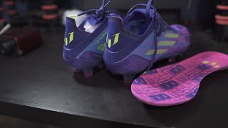 UNBOXING X SPEEDFLOW MESSI1 FG BENSPORT10 [upl. by Harris985]