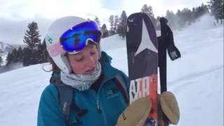 2015 ATOMIC Backland 95 Video Ski Review [upl. by Hubsher825]