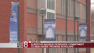 Albertus Magnus partners with New Haven Promise offers benefits to scholars [upl. by Haldan]